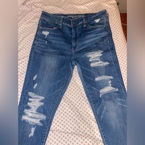American eagle ripped jeans